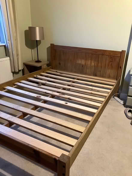 Photo of free Double bed frame (Dublin 9) #2