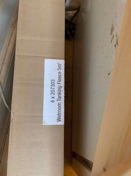 Photo of free Wet room tanking fleece (West Hampstead NW2) #2