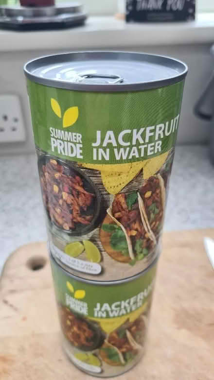Photo of free 2 tins of jackfruit (Weston Park) #1