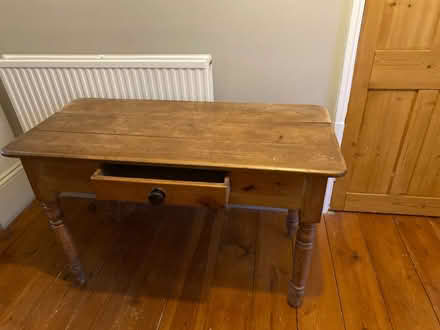 Photo of free Pine table with drawer (CT11 Ramsgate) #1