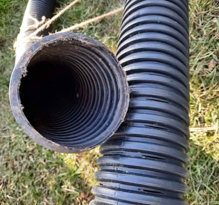 Photo of free Plastic Flexible Drainage pipe (Ushaw Moor DH7) #2