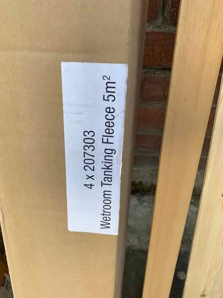 Photo of free Wet room tanking fleece (West Hampstead NW2) #3