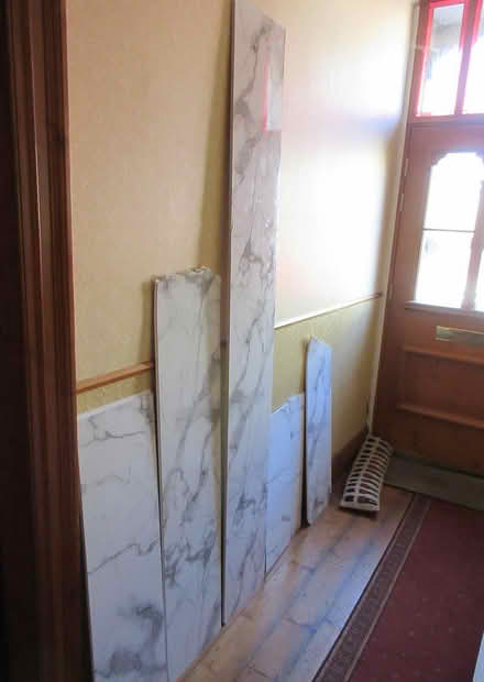 Photo of free Shower panel off cuts (Barnsley Town Centre S70) #1