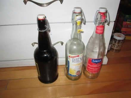 Photo of free 3 glass bottles (Old Ottawa South) #1