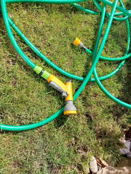 Photo of free Garden Hose. Approximate 100 ft. (we lost count.) (Sharples BL1) #1