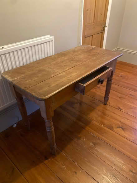 Photo of free Pine table with drawer (CT11 Ramsgate) #2