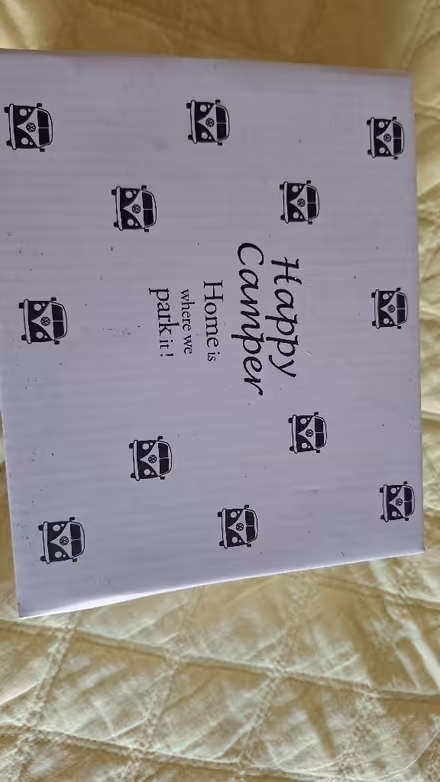 Photo of free Happy campers mug and coaster. In box and will make a lovely (Penrith CA11) #1