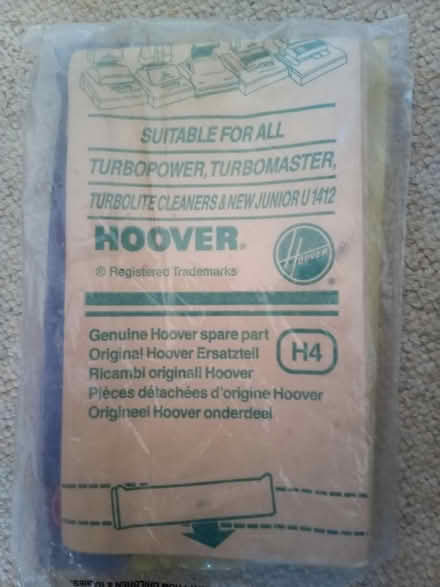 Photo of free Hoover H4 turbo power bags x 4 (Lawnswood, Leeds LS16) #2