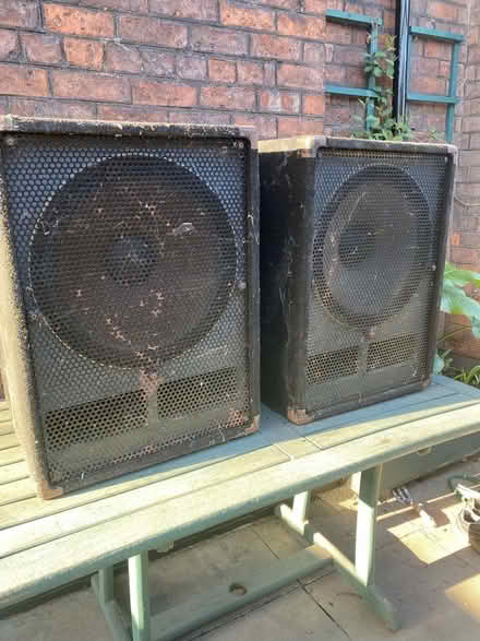 Photo of free Pa speakers large and very heavy (Bidston Hill CH43) #1