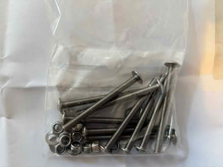 Photo of free New screws with nuts (Allerton L18) #2