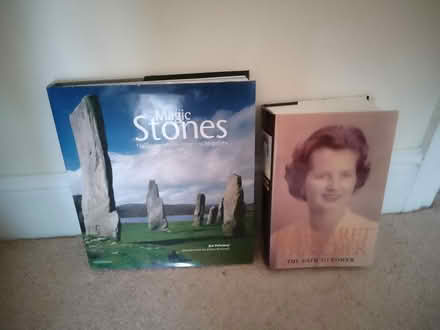 Photo of free Two hardback books (off Kings Drive) #1