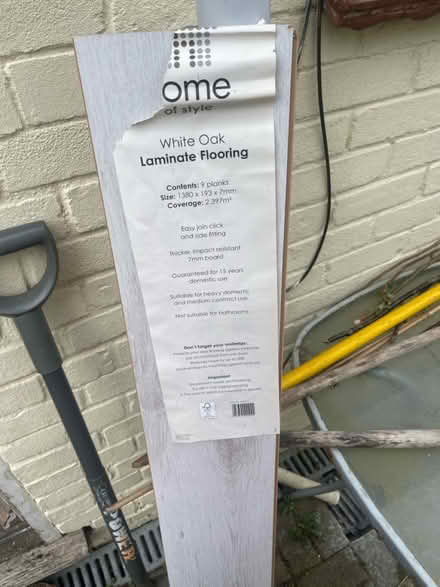 Photo of free Laminate flooring 2m squared (Stoke By Clare) #1