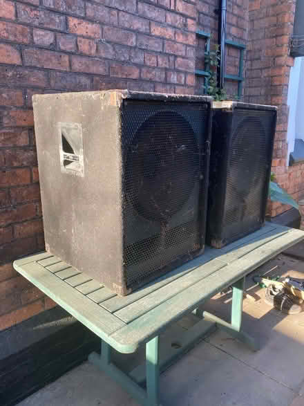 Photo of free Pa speakers large and very heavy (Bidston Hill CH43) #2