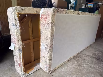 Photo of free King size bed box spring (Montgomery Village Santa Rosa) #1