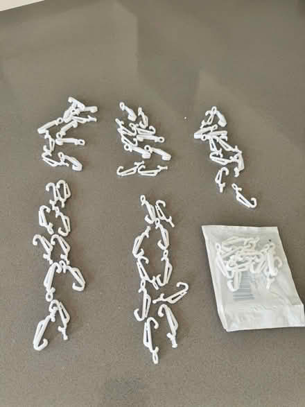 Photo of free Curtain Track hooks (Croxley Green WD3) #2