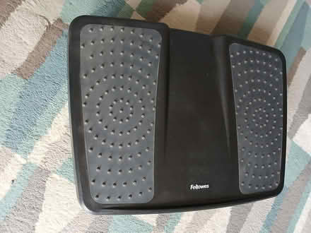 Photo of free Under Desk Footstool for sitting at PC Desk adjustable (Arlesey SG15) #2