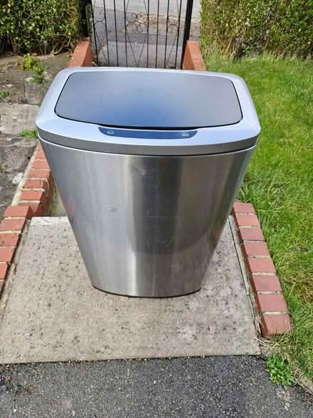 Photo of free 2 stainless bins (Normanton DE23) #2