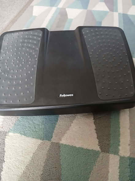Photo of free Under Desk Footstool for sitting at PC Desk adjustable (Arlesey SG15) #3