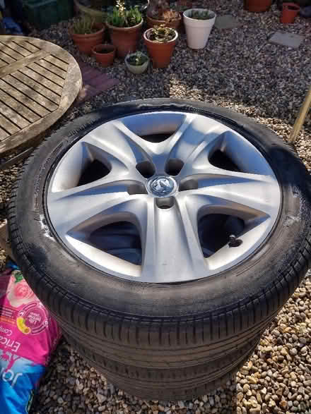 Photo of free Wheels with tyres. (Woodton NR35) #2
