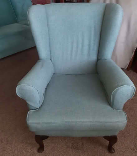 Photo of free Wing back armchair (Llangefni LL77) #1