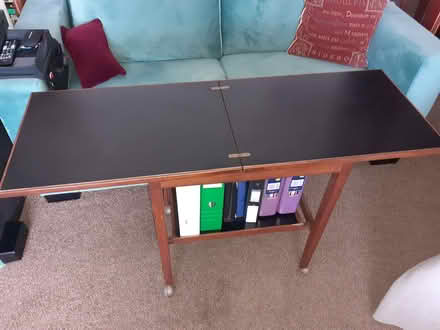 Photo of free Extendable, wheeled wooden trolly (Llangefni LL77) #1