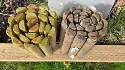Photo of free Two wood border rolls (New Bradwell MK13) #1