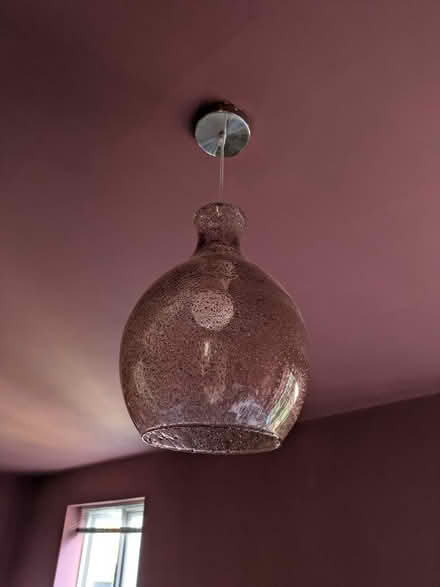 Photo of free Glass light fittings x2 (Hucclecote Meadows GL3) #1