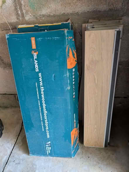 Photo of free Herringbone wood effect vinyl Flooring 3.5 msq + (New Marston OX3) #1