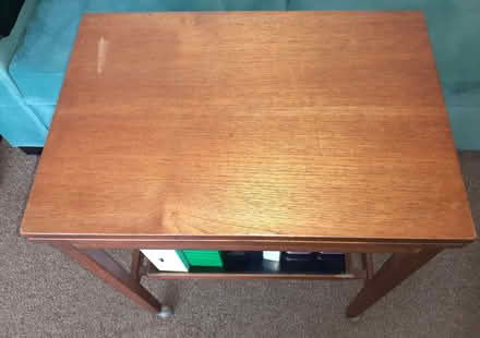 Photo of free Extendable, wheeled wooden trolly (Llangefni LL77) #2
