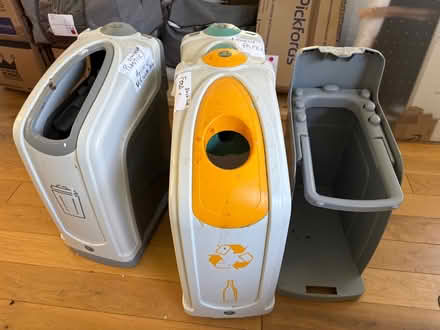 Photo of free 3 large recycling bins (Bromham MK43) #1