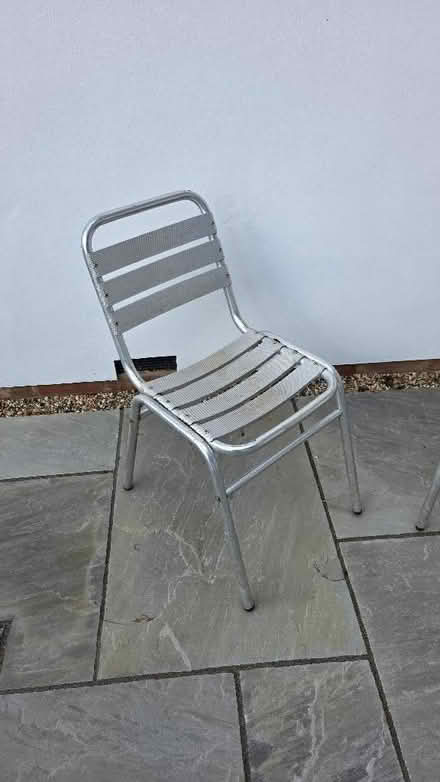 Photo of free Five aluminium garden chairs (New Bradwell MK13) #3