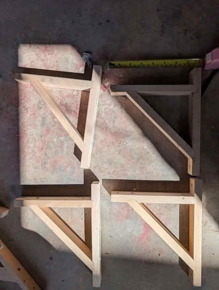 Photo of free Shelf brackets x4 25cm (New Marston OX3) #1