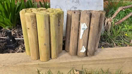Photo of free Two wood border rolls (New Bradwell MK13) #2