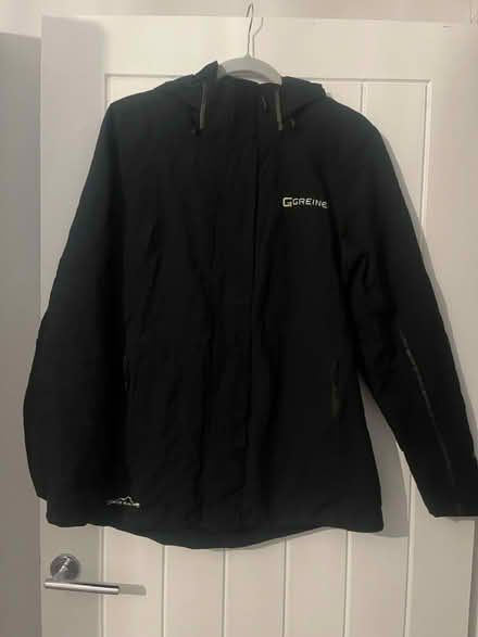 Photo of free Black rain coat medium (Cottonmill, St Albans, AL1) #1