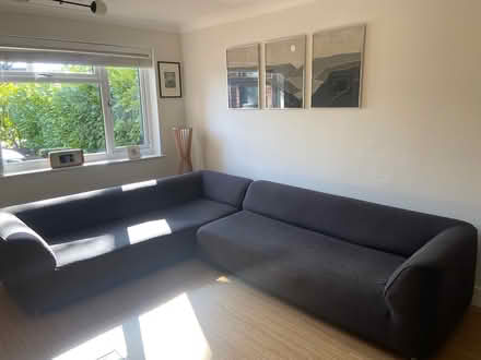 Photo of free Grey corner sofa (Colchester CO2) #1