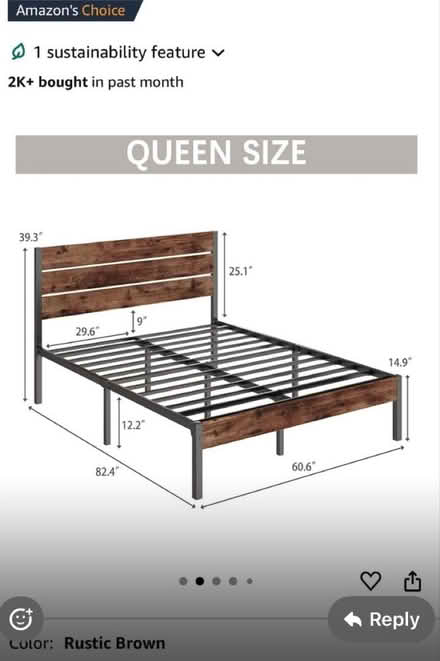 Photo of free Beautiful queen size bed! Today (East Flatbush) #2