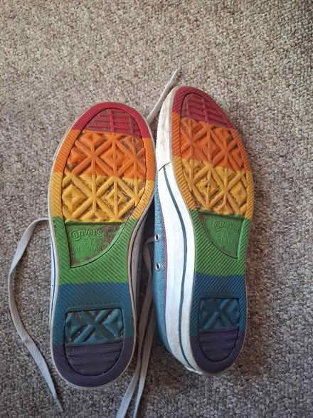 Photo of free Women's Rainbow Converse. Size 5. (Seaside BN22) #2