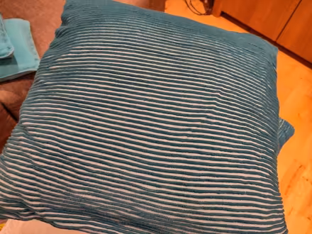 Photo of free 2 square cushions & cases (Claverton) #1