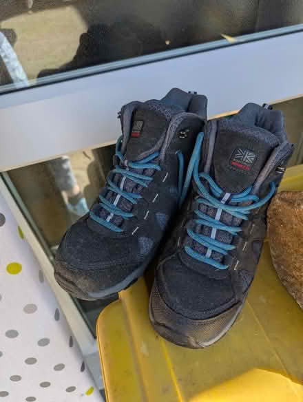 Photo of free Walking boots, worn once, size 4 (Hornby LA2) #1