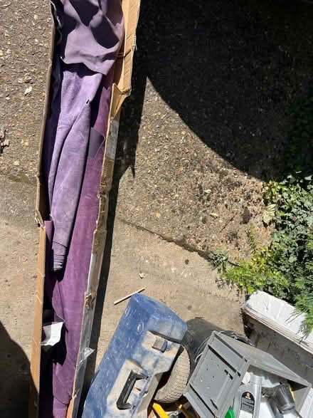 Photo of free Purple leather for upholstery or craft (Molesey KT8) #4