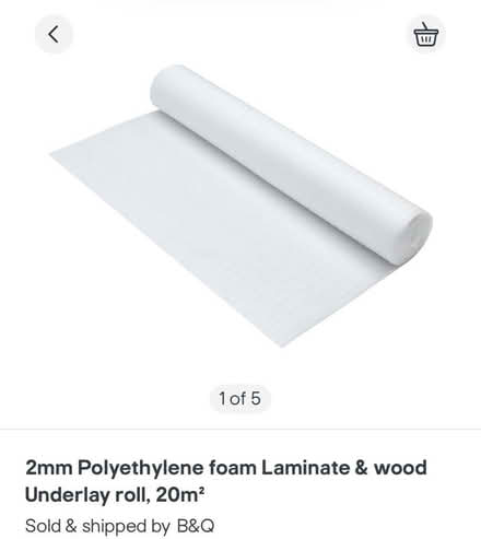 Photo of free Laminate Floor Underlay (Cheadle Hulme SK8) #1