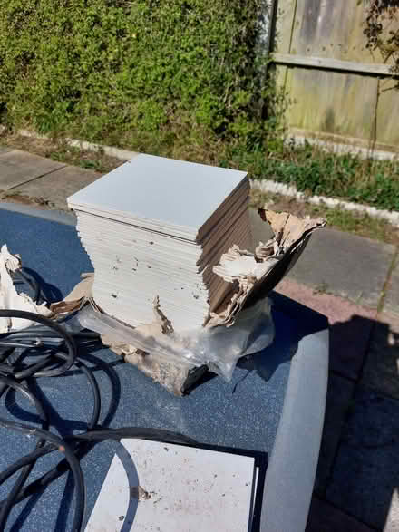 Photo of free White ceramic tiles - Unused (Southport PR9) #1