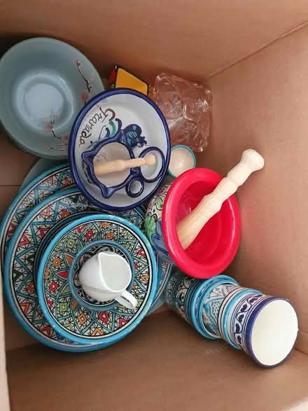 Photo of free Morrocan Turkish plates glasses (Whitehouse Common B75) #1