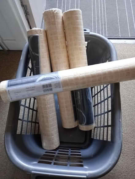 Photo of free 4 rolls of vinyl wallpaper (Craigleith EH4) #1