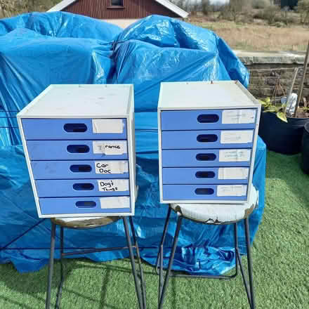 Photo of free Two desk top files (Flax Moss BB4) #1