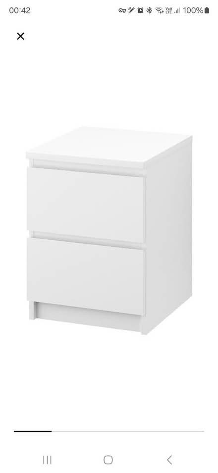 Photo of Malm bedside table (Nunhead SE15) #1