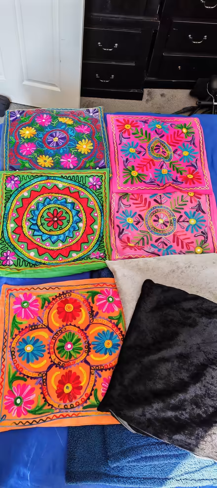 Photo of free Selection of 7 cushion covers (The Lanes BN1) #1