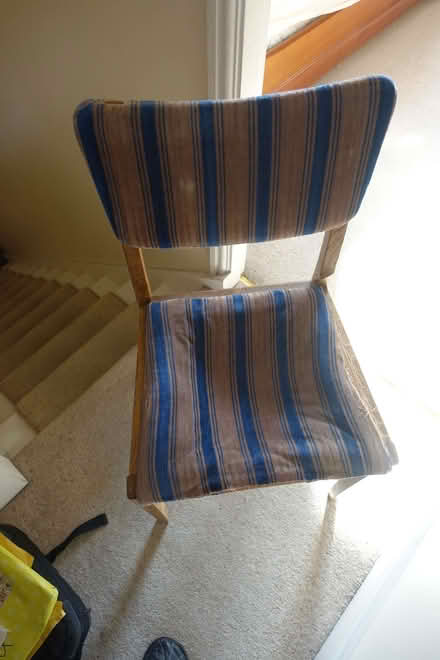 Photo of free Very Solid 1960s chair (Lebus link) - W4 off Acton Lane (Chiswick W4) #1