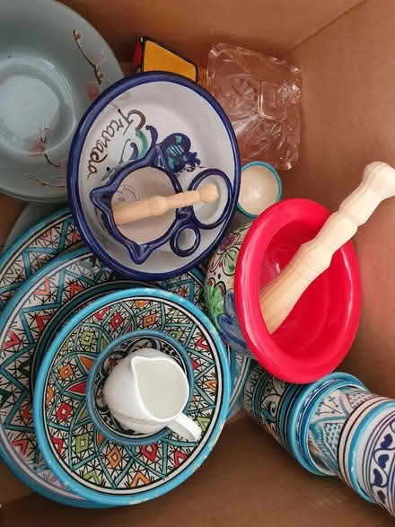 Photo of free Morrocan Turkish plates glasses (Whitehouse Common B75) #3