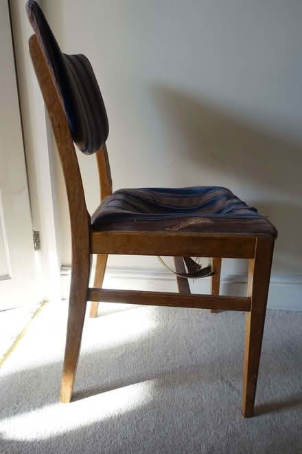 Photo of free Very Solid 1960s chair (Lebus link) - W4 off Acton Lane (Chiswick W4) #3